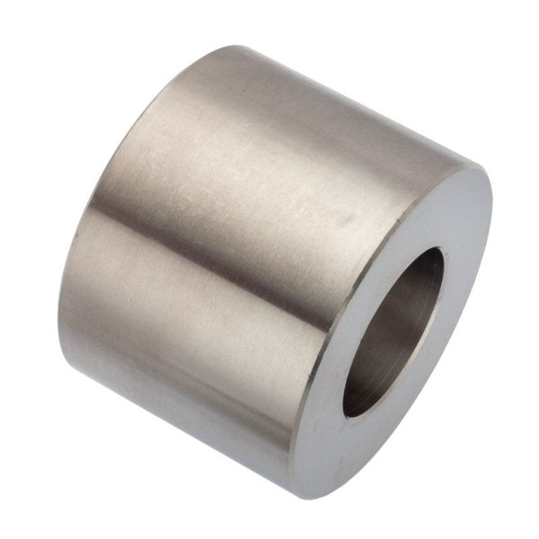 Round Spacer, 1 Screw Size, Passivated 316 Stainless Steel, 1-3/4 Overall Lg, 1.005 in Inside Dia