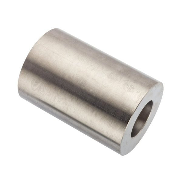 Round Spacer, 1 Screw Size, Passivated 316 Stainless Steel, 3 Overall Lg, 1.005 in Inside Dia