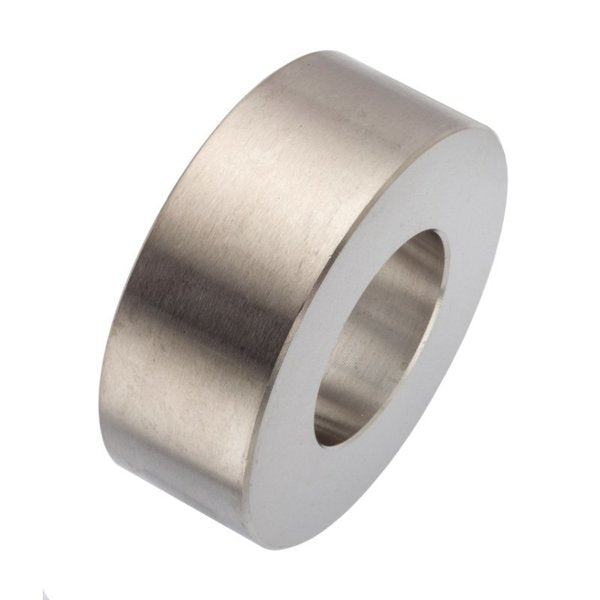 Round Spacer, 1 Screw Size, Passivated 316 Stainless Steel, 3/4 Overall Lg, 1.005 in Inside Dia