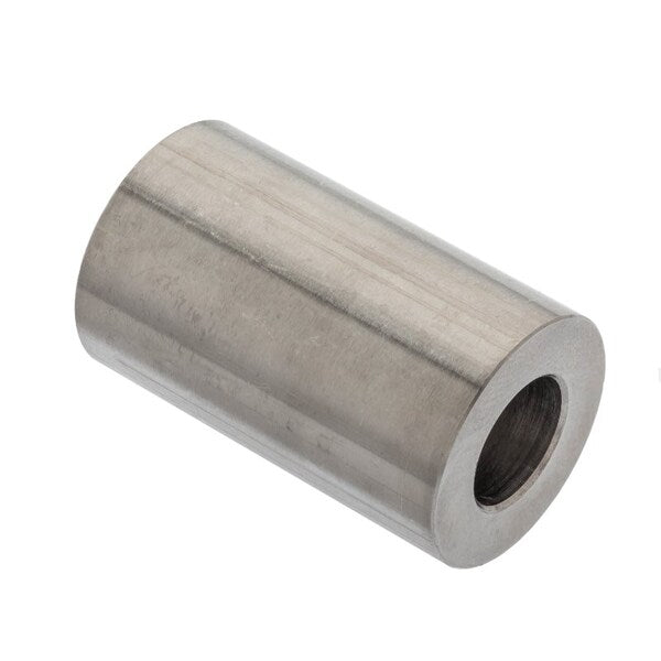 Round Spacer, 3/8 Screw Size, Passivated 316 Stainless Steel, 1-1/4 Overall Lg, 0.38 in Inside Dia