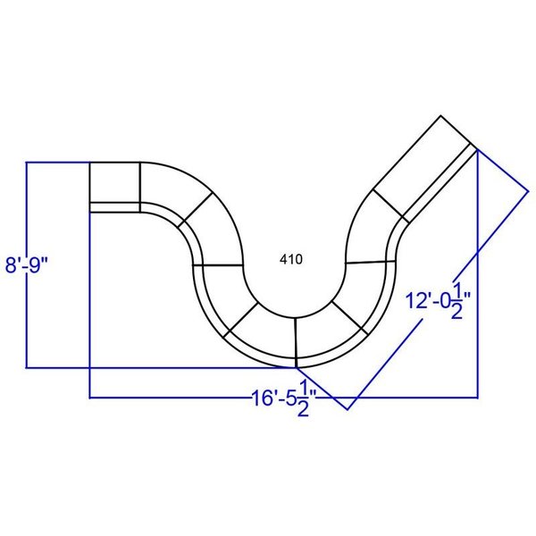 9 pcs. Living Room Set, 25-1/4