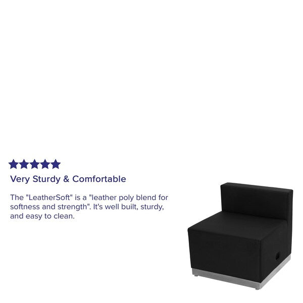 BlackGuest Chair, 25 1/2