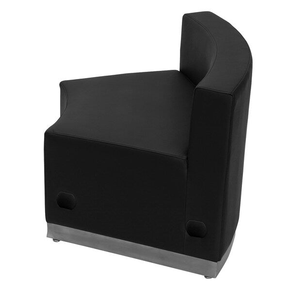 BlackConcave Chair, 25-1/4