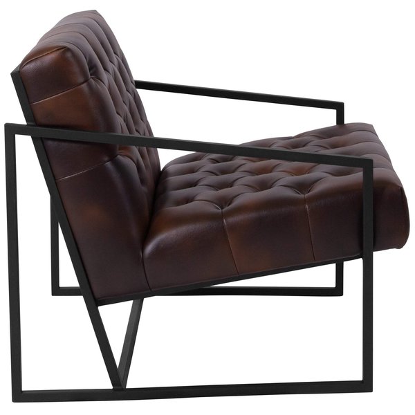 Bomber Jacket Accent Chair, 29 W 31-3/4