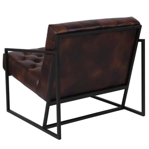 Bomber Jacket Accent Chair, 29 W 31-3/4
