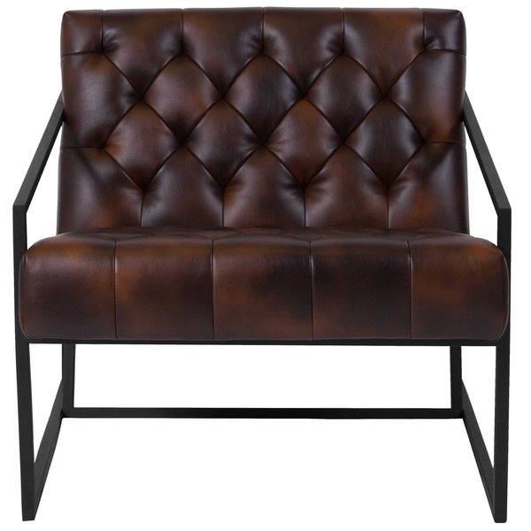Bomber Jacket Accent Chair, 29 W 31-3/4