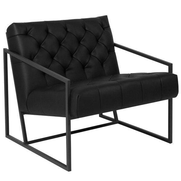 Black Accent Chair, 29 W 31-3/4