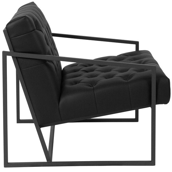 Black Accent Chair, 29 W 31-3/4
