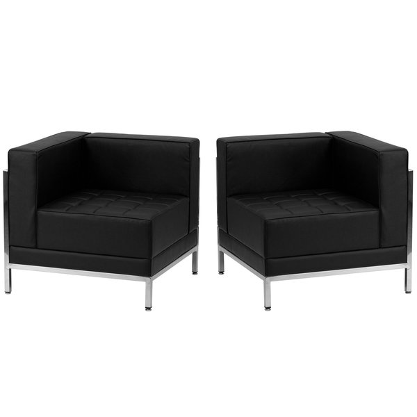 Two Piece Corner Chair Set, 28-1/2