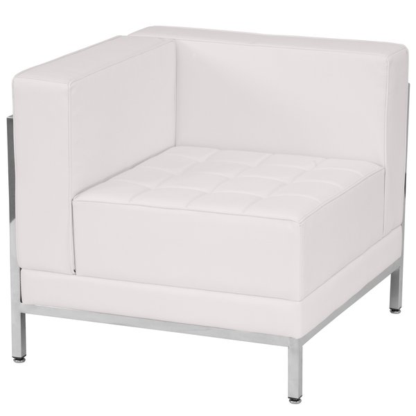 12 pcs. Living Room Set, Upholstery Color: White