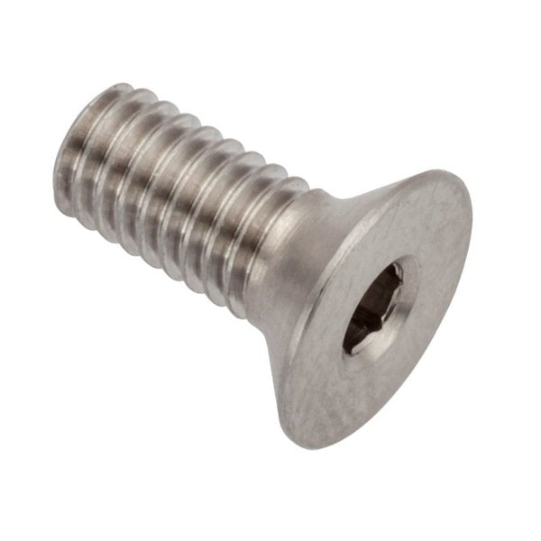 M4.5 Socket Head Cap Screw, Passivated 18-8 Stainless Steel, 8 mm Length