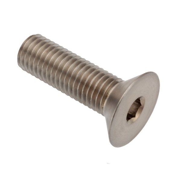 M9 Socket Head Cap Screw, Plain Stainless Steel, 20 mm Length