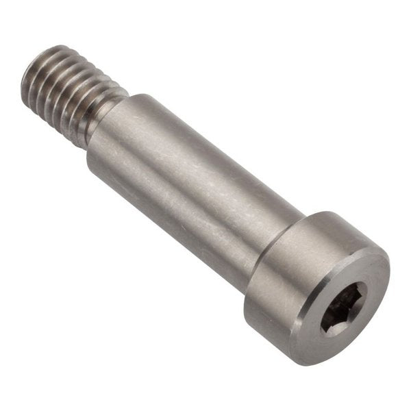 Shoulder Screw, 6g Thr Sz, 12mm Thr Lg, 25 mm Shoulder Lg, 18-8 Stainless Steel