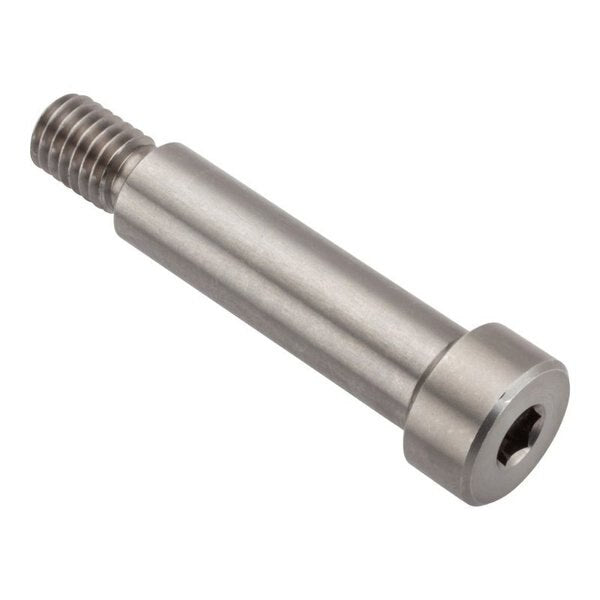 Shoulder Screw, 6g Thr Sz, 12mm Thr Lg, 35 in Shoulder Lg, 18-8 Stainless Steel