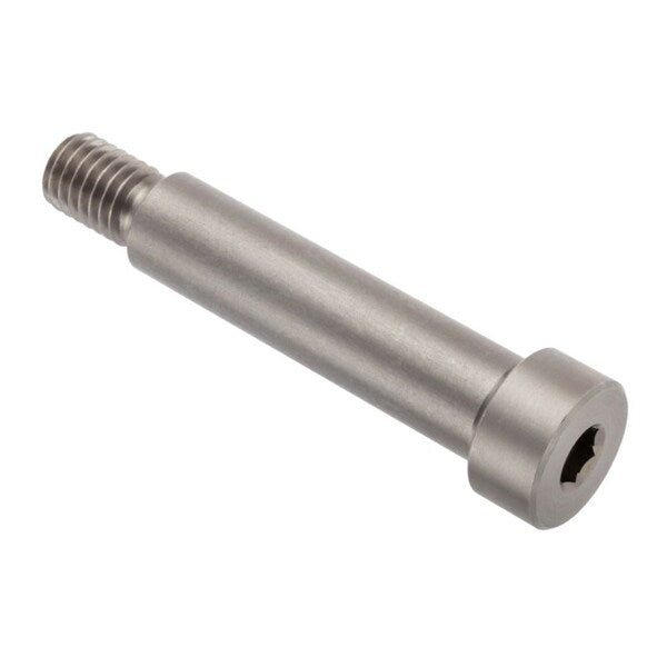 Shoulder Screw, 6g Thr Sz, 12mm Thr Lg, 40 mm Shoulder Lg, 18-8 Stainless Steel