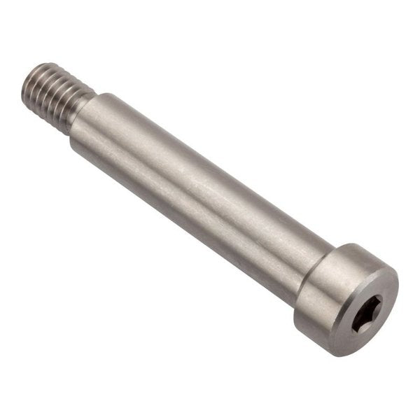 Shoulder Screw, 6g Thr Sz, 12mm Thr Lg, 45 mm Shoulder Lg, 18-8 Stainless Steel
