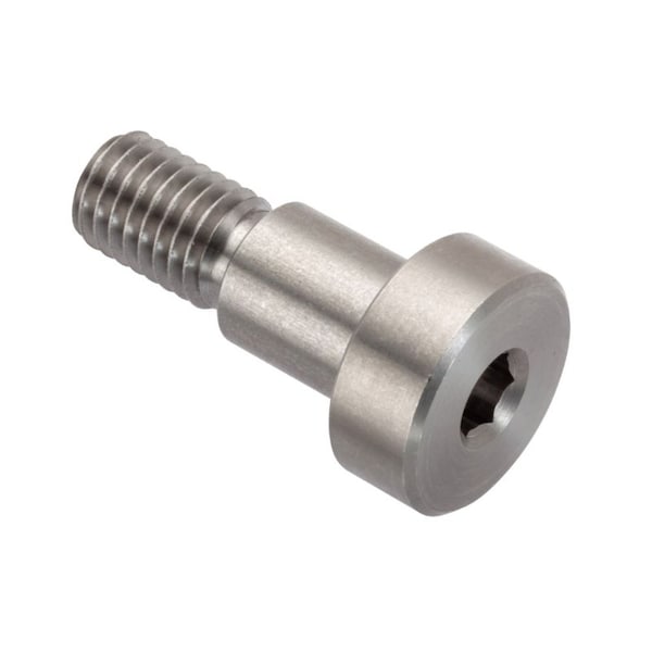 Shoulder Screw, 6g Thr Sz, 16mm Thr Lg, 14 mm Shoulder Lg, 18-8 Stainless Steel