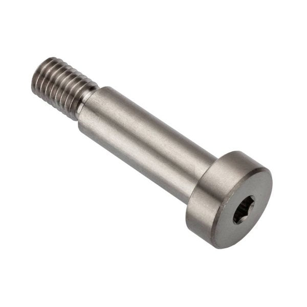 Shoulder Screw, 6g Thr Sz, 16mm Thr Lg, 35 in Shoulder Lg, 18-8 Stainless Steel