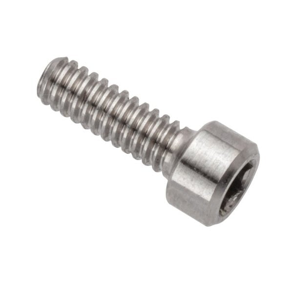 #2-56 Socket Head Cap Screw, Plain Stainless Steel, 1/4 in Length