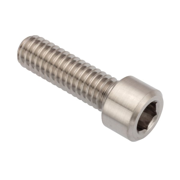M4 Socket Head Cap Screw, Plain Titanium, 16 mm Length