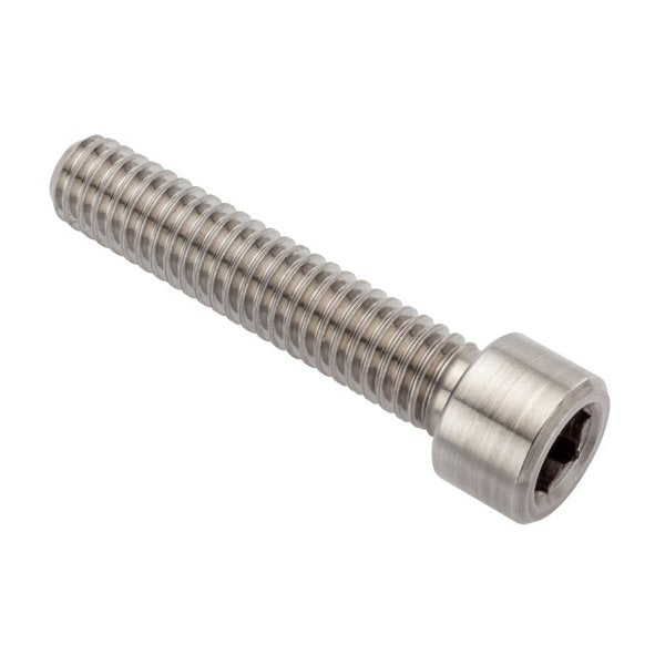 M8 Socket Head Cap Screw, Plain Titanium, 25 mm Length