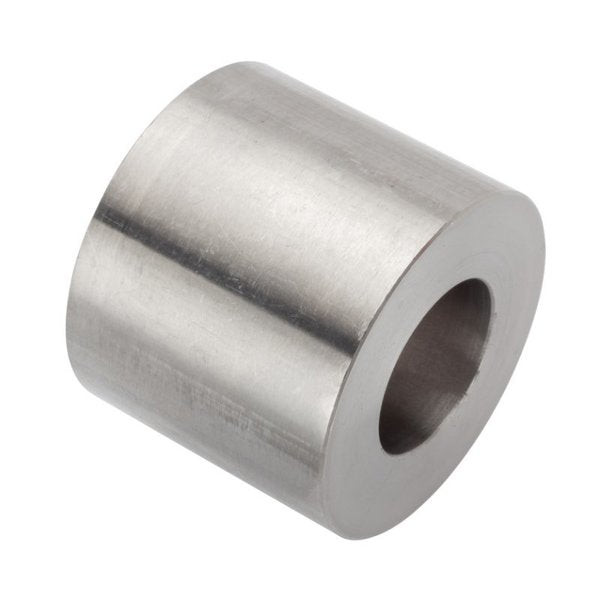 Round Spacer, 3/4 Screw Size, Plain 18-8 Stainless Steel, 1-1/4 Overall Lg, 3/4 in Inside Dia
