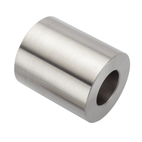 Round Spacer, 3/4 Screw Size, Plain 18-8 Stainless Steel, 1-3/4 Overall Lg, 3/4 in Inside Dia