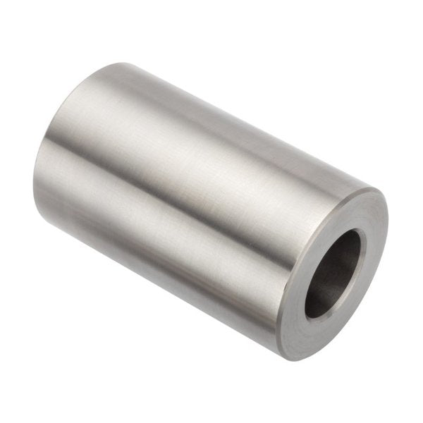 Round Spacer, 3/4 Screw Size, Plain 18-8 Stainless Steel, 2-1/2 Overall Lg, 3/4 in Inside Dia