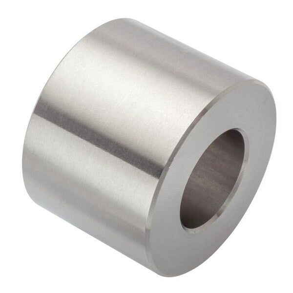 Round Spacer, 1 Screw Size, Plain 18-8 Stainless Steel, 1-1/2 Overall Lg, 1 in Inside Dia