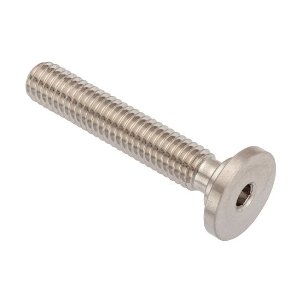 #10-32 Socket Head Cap Screw, Plain Stainless Steel, 3/4 in Length