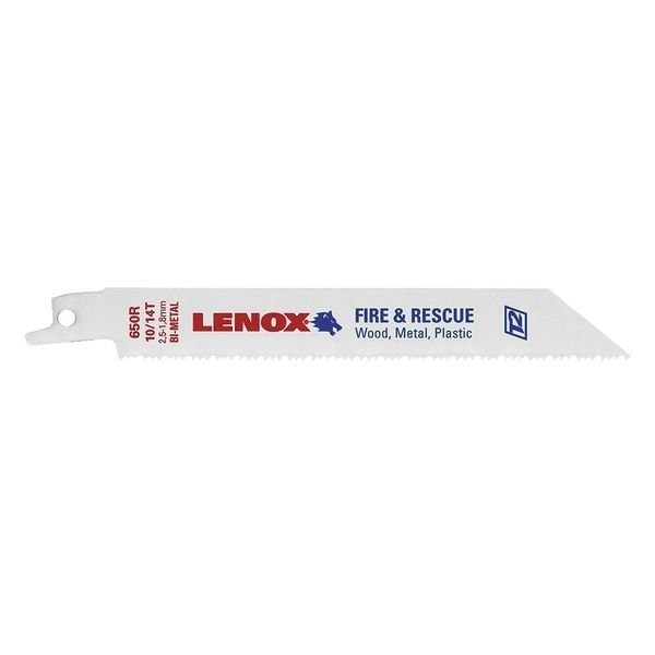 Recip Saw Blade, TPI 10/14, 25 UNT, PK4