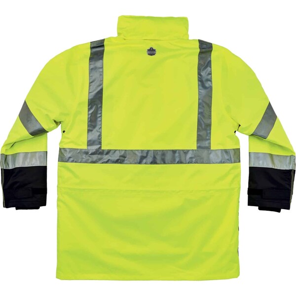 Hi Vis Thermal Jacket Kit, Lime, 5XL