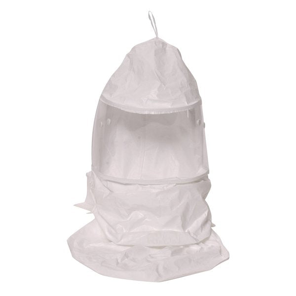 Double Bib Tychem QC Hood, Inner Bib, EVA Series, CC20, White