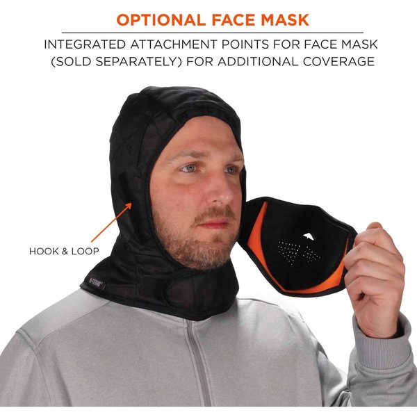 3-Layer Winter Liner, Shoulder, Black