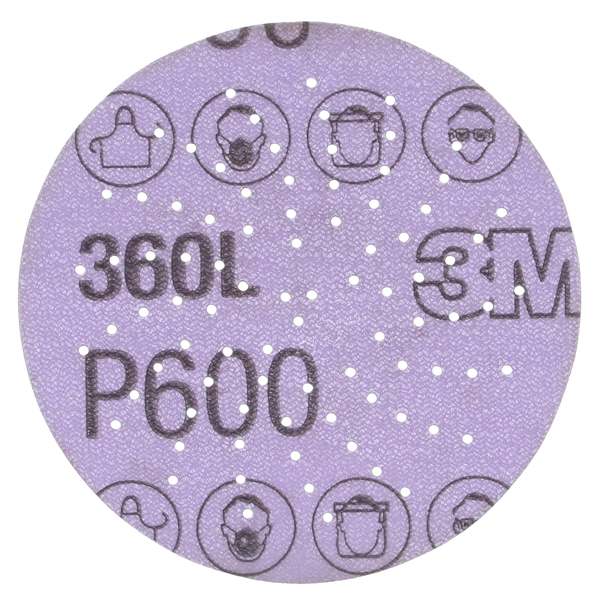 Clean Sanding Disc 360L, 20827, 3 in. P600