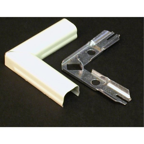 Flat Elbow, 90 deg., Ivory, Steel, Elbows
