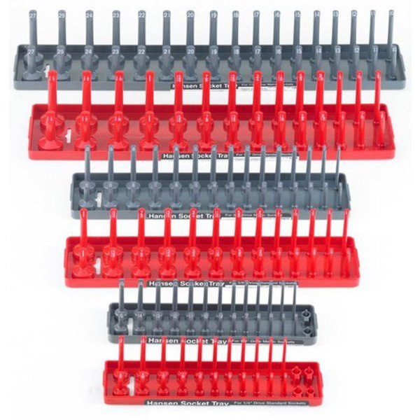 Socket Tray, 3/8 In Dr, Metric, Std/Deep