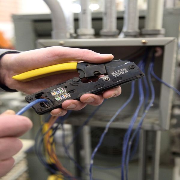 5 1/4 in Ratchet Crimper CAT3, CAT5e, CAT6