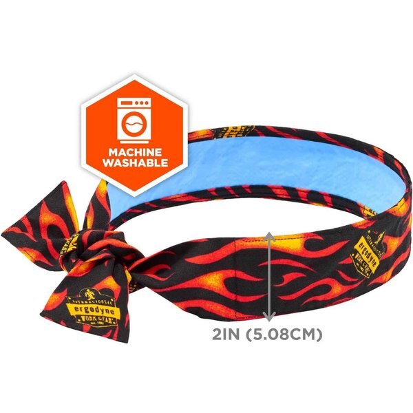 Cooling Tie Bandana, Universal, Flame