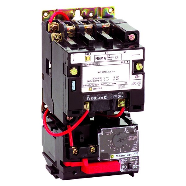 Non-Reversing Starter Size 5, 3-Pole, Mo, Not Rated NEMA Rating, 440/480V AC, 3 Poles