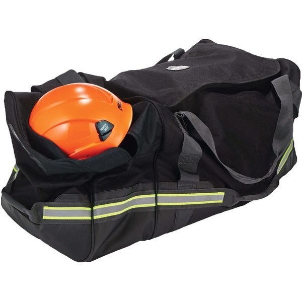 Fire/Safety Gear Bag, Black, Polyester
