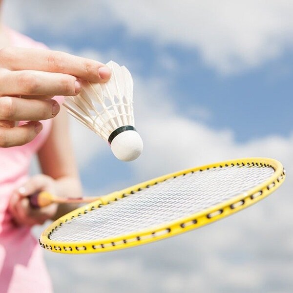 Deluxe Badminton Tournament Set In Case