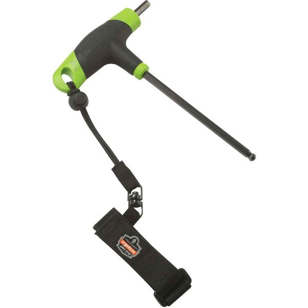 Tool Lanyard, Black, 7-1/2 In. L, 2 lb.