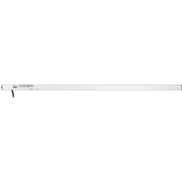 Outlet Strip, 15A, 16 Outlet, 15 ft., Gray