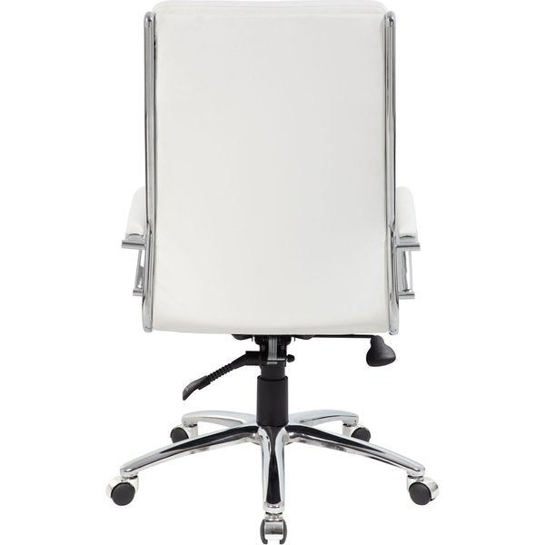 Executive Chair, Fixed, White