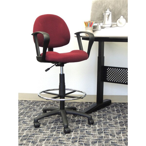 Drafting Stool (B315-By) W/Footring And Loop Arms