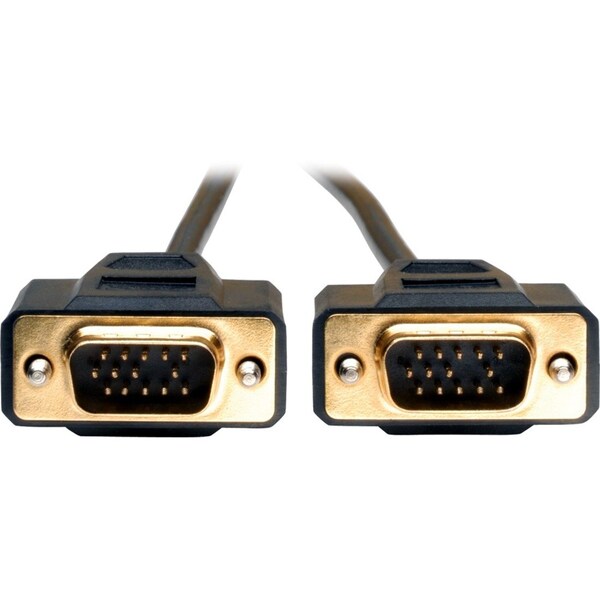 VGA Cable, Monitor, 640x480, HD15, M/M, 15ft