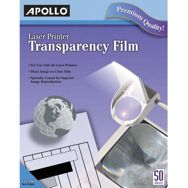 Laser Printer Transparency Film, PK5