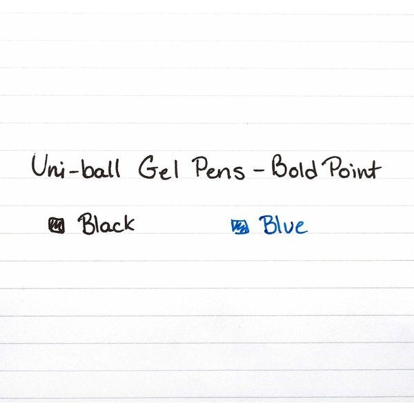 Pen, Uniball, 207 Gel, 1M, Bk, PK12