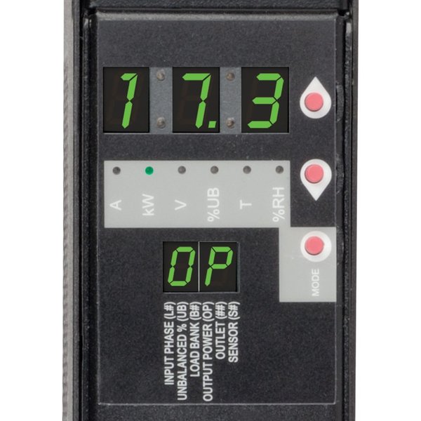 PDU, 3-Ph, Switched, 17.3kW, 24 C13, 6 C19, 0U